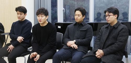 인터뷰하는 노부스 콰르텟