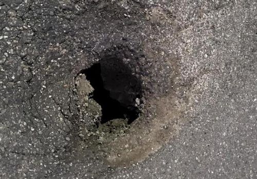 부천 괴안삼거리 땅 꺼짐