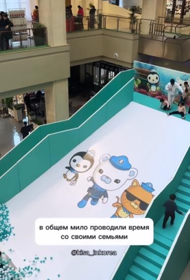 북한 체류 러시아 여성이 공개한 평양 쇼핑몰 내부