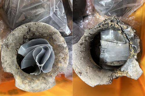 우물 안에서 발견된 토기