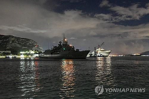 홍해 작전에 투입된 그리스 호위함