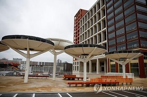 파리 올림픽 선수촌 모습.