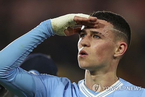 브렌트퍼드를 상대로 해트트릭을 달성한 맨시티의 필 포든