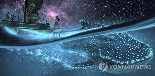 애니메이션 '모아나 2' 한 장면 