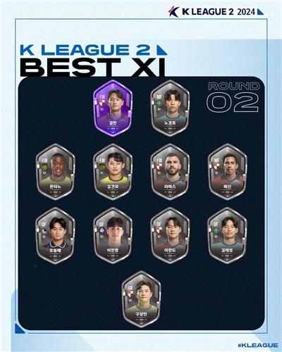 K리그2 2라운드 베스트11