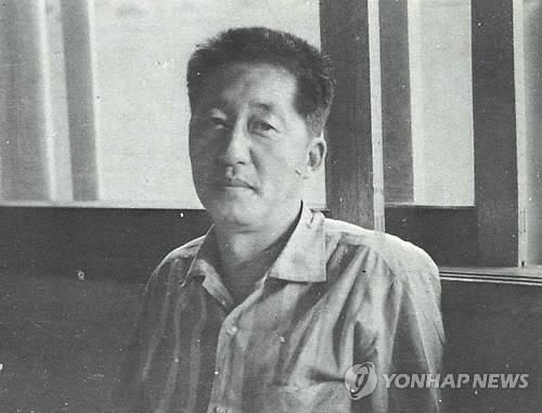 박목월 시인의 생전 모습