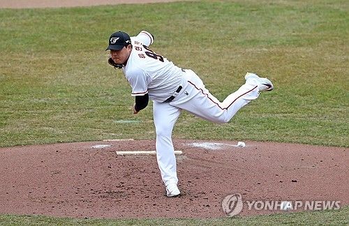 시범경기 등판한 류현진