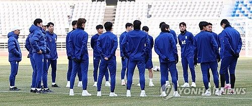 축구대표팀, 태국 2연전 대비 첫 소집 훈련