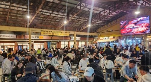 북적북적한 예산시장