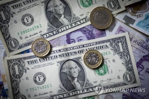 미국 달러 및 영국 파운드화