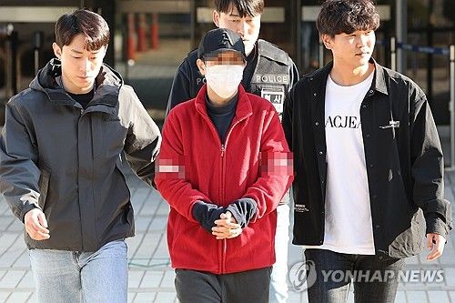 영장심사 마친 한동훈 장관 협박 남성