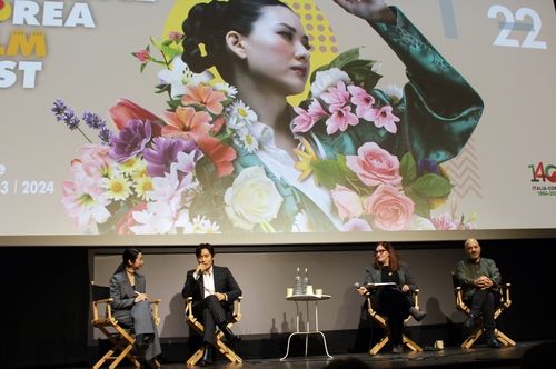 이탈리아 피렌체에서 열린 배우 이병헌의 마스터 클래스