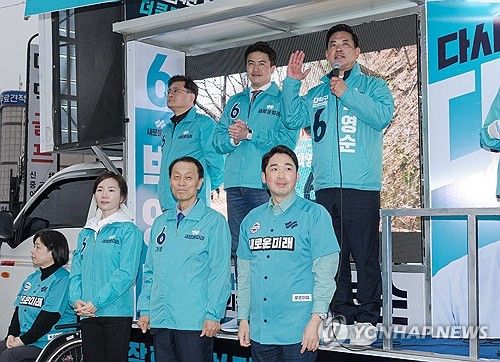 지지 호소하는 오영환 위원장