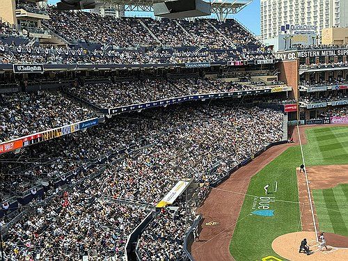 샌디에이고 파드리스 홈구장 펫코파크를 가득 채운 관중