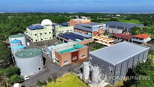 제주에 있는 바이오가스 생산 가축분뇨 처리시설. [연합뉴스 자료사진]