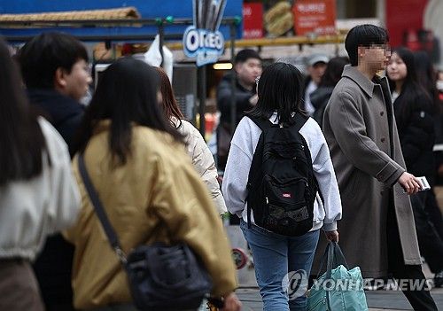 서울 명동 거리