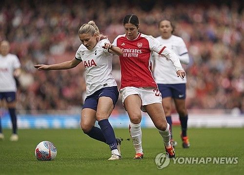 WSL 아스널-토트넘 경기