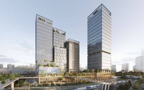 서울역 북부 역세권 투시도