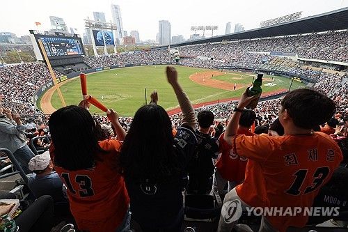 100만 관중의 뜨거운 응원 열기