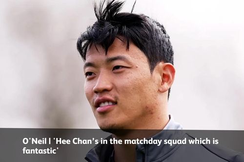 황희찬의 그라운드 복귀를 전한 울버햄프턴 홈페이지