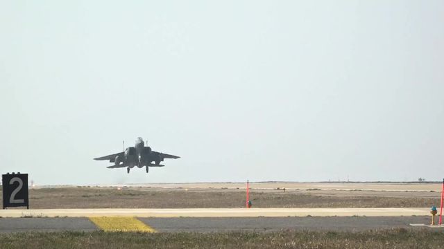 한미 연합편대군종합훈련 장면