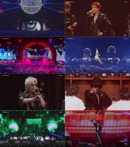 에이티즈 코첼라 무대