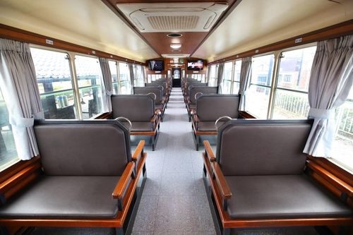 섬진강 증기기관차 내부 [사진/조보희 기자]