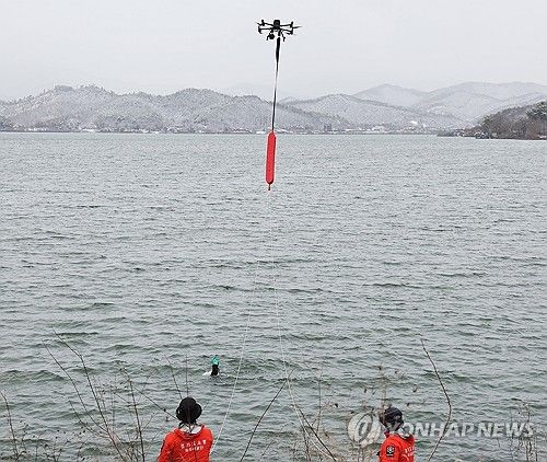 드론을 이용한 수난사고 인명 구조