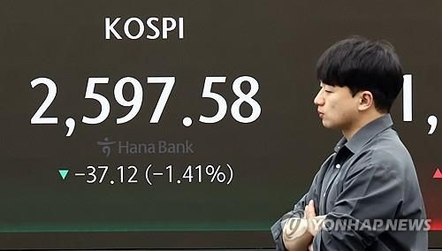 하락 개장한 코스피