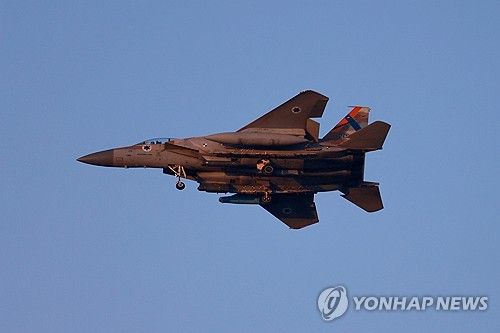 이스라엘군 F-15 전투기