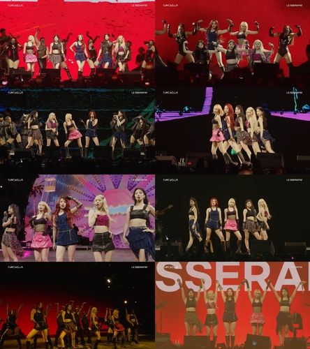 르세라핌 코첼라 2회차 무대