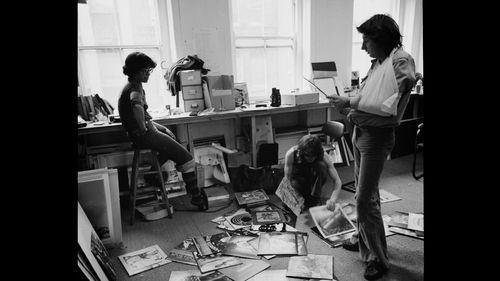 다큐멘터리 '힙노시스: LP 커버의 전설' 한 장면.