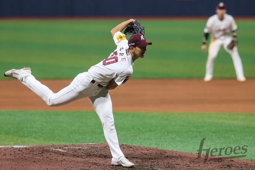 키움 주승우의 투구