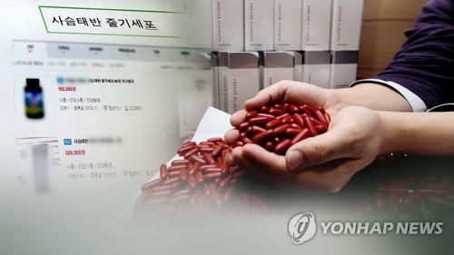 사슴태반 줄기세포가 뭐길래…밀수 적발(CG)