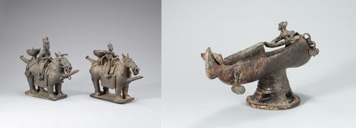 '기마인물형토기와 상형 토기 이야기' 주요 전시품 