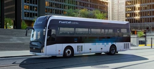 전주국제영화제 기간에 지원되는 수소 셔틀버스