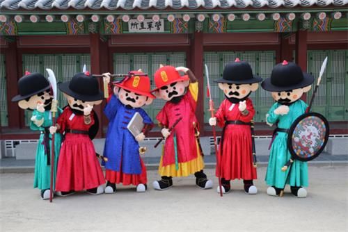 광화문 인형 탈 파수의식