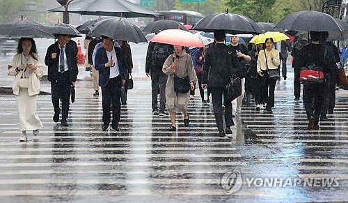 비 내리는 월요일