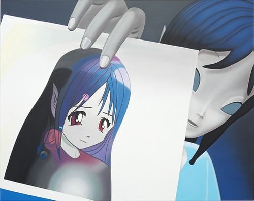 리처드 필립스, 앤리, 2002, 캔버스에 유채, 198.6×249.6×3.9cm. 네덜란드 에인트호번 반아베미술관 소장[서울시립 북서울미술관 제공. 재판매 및 DB 금지]