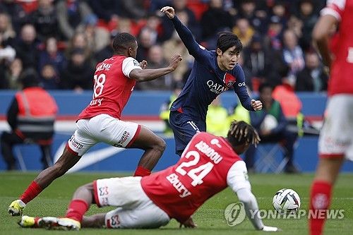 이강인의 경기 모습