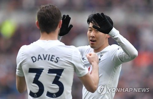 벤 데이비스와 손흥민