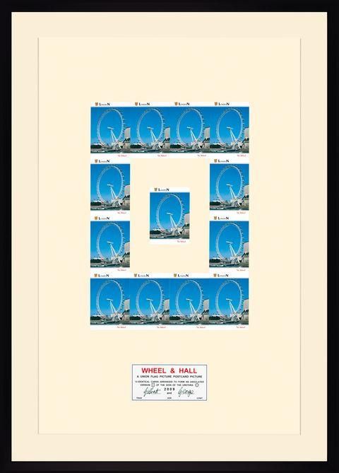 길버트와 조지, WHEEL & HALL, 2009, 혼합 매체, 123 x 88 cm[타데우스 로팍 서울 제공. 재판매 및 DB 금지]