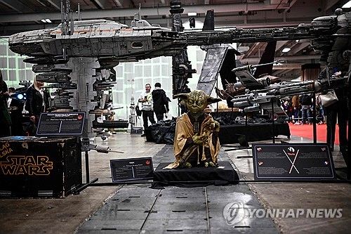 지난 3월 프랑스 파리 코믹콘에 전시된 스타워즈 소품 모형(기사 내용과 직접적인 관련 없음)