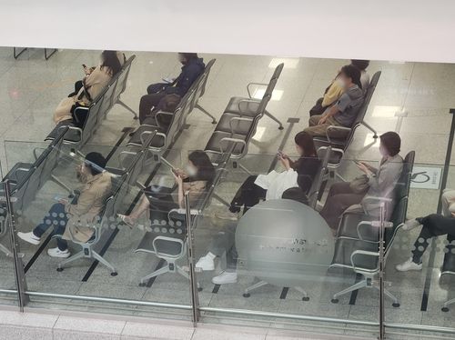 세브란스병원 찾은 환자들