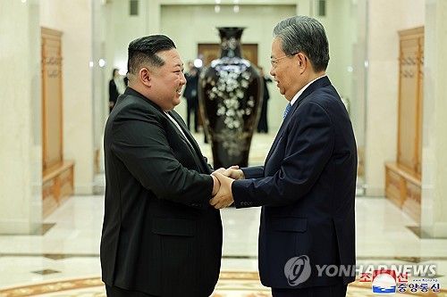 김정은, 中자오러지 접견