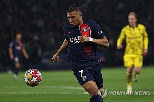 음바페의 경기 모습