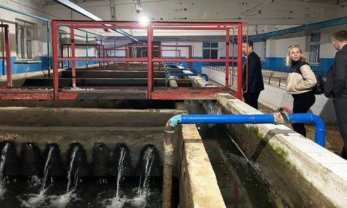 열악한 우크라이나 트루스카베츠시 정수장