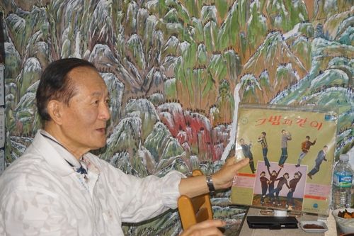 인터뷰하는 남석훈