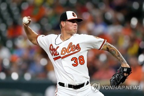 KIA 타이거즈에서 뛰었던 에런 브룩스