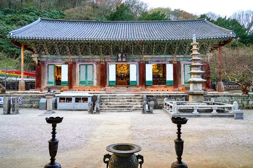 선운사 대웅보전[사진/백승렬 기자]